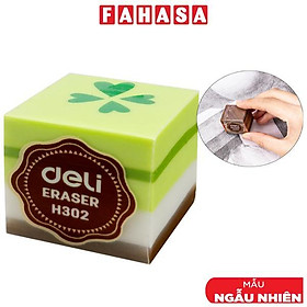 Gôm Tẩy Màu Bánh Kem - Deli EH302 (Mẫu Sản Phẩm Giao Ngẫu Nhiên)