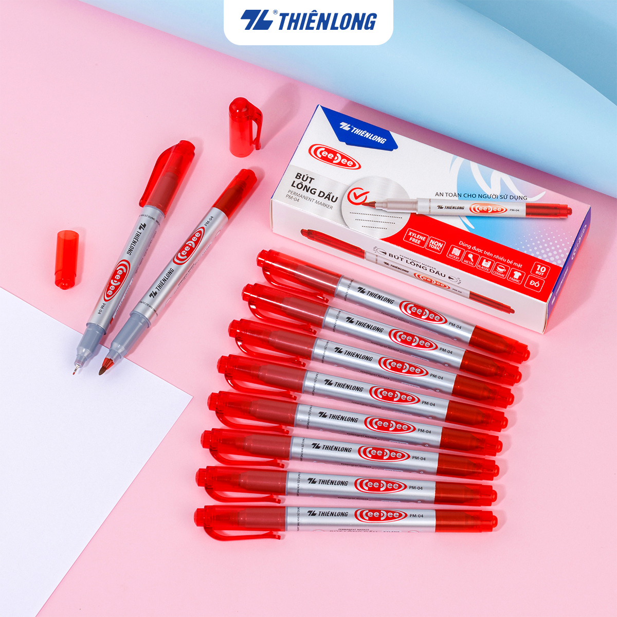 Bút lông dầu Thiên Long PM-04 - 01 cây