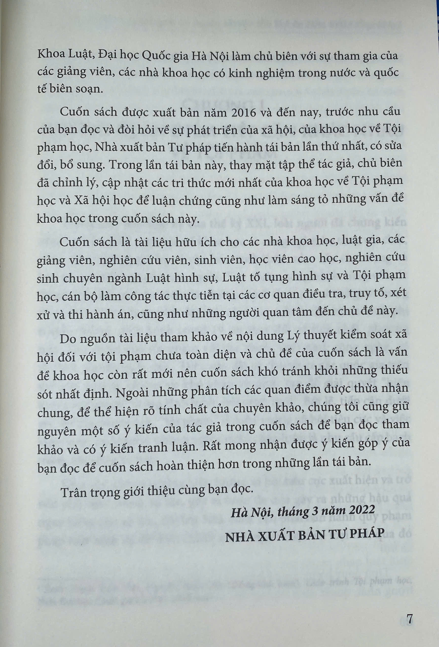 Lý Thuyết Kiểm Soát Xã Hội Đối Với Tội Phạm Và Ứng Dụng Ở Việt Nam