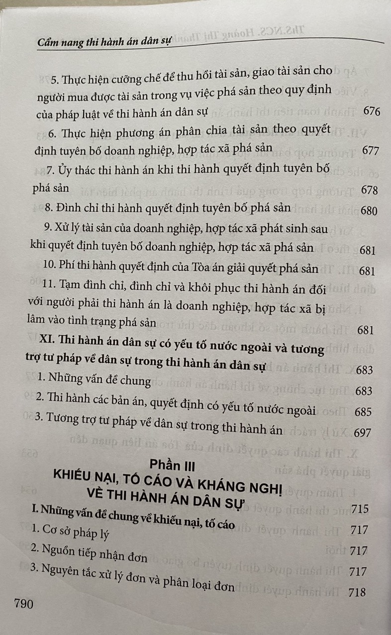 Cẩm Nang Thi Hành Án Dân Sự