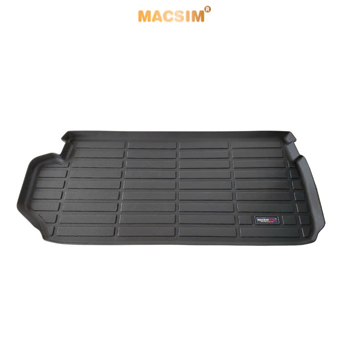 Thảm lót cốp qd xe ô tô Toyota Prado 2025+ nhãn hiệu Macsim màu đen