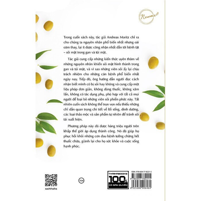 Cẩm Nang Hướng Dẫn Tẩy Sỏi Gan Mật - Phương Pháp Diệu Kỳ Cho Sức Khoẻ Dài Lâu - Andreas Moritz - Nhóm dịch Viethealthy -