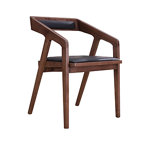 Ghế ăn gỗ Juno Sofa chân chữ V hiện đại kích thước 57 x 49 x 72cm