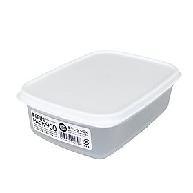 Hộp Nhựa Đựng Thực Phẩm Nắp Mềm Fit In Pack 900ml Tiện Dụng Hàng Nội Địa Nhật