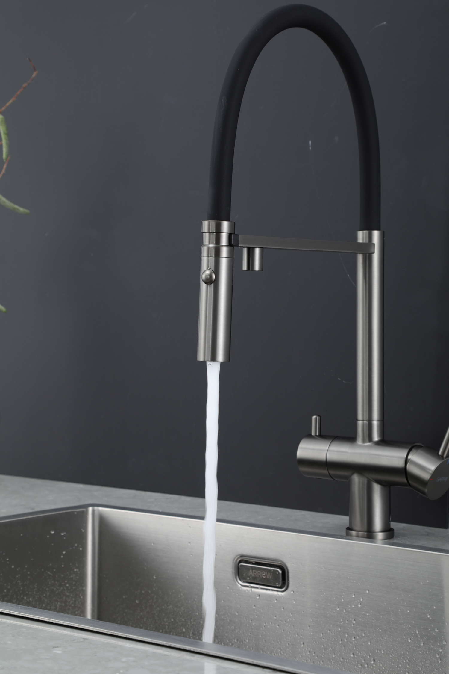 VÒI BẾP CAO CẤP TÍCH HỢP RO NHẬP KHẨU NGA GAPPO MÀU PVD G4397-89 - HÀNG CHÍNH HÃNG