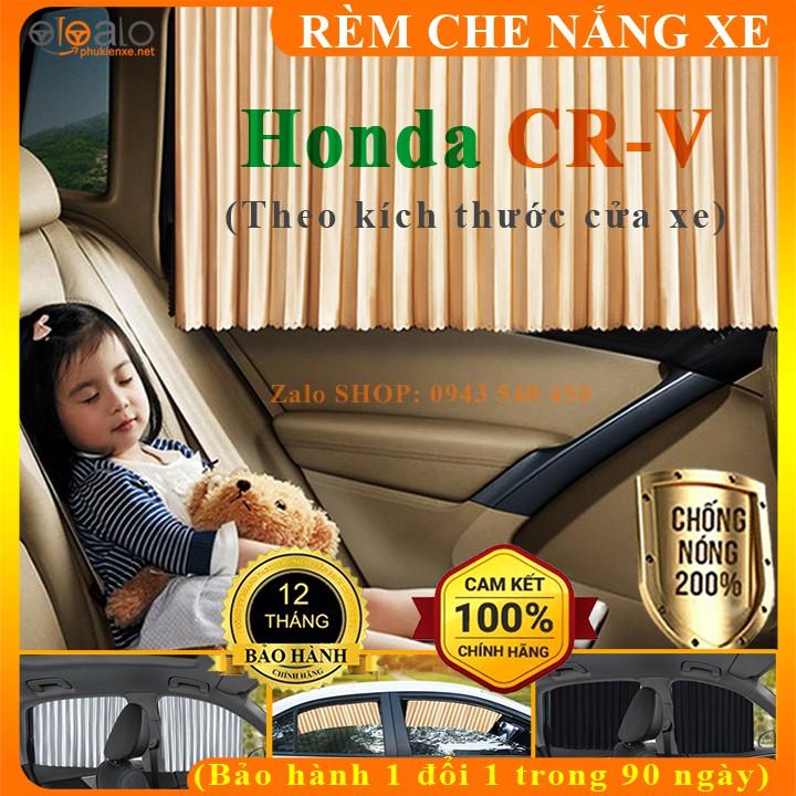 Rèm che nắng ô tô Honda CRV Vải lụa mềm gắn nam châm Cao Cấp