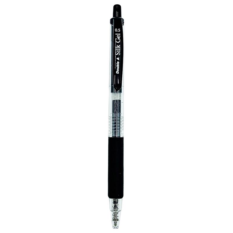 DoubleA - Bút bi mực Gel-Đen-0.5mm