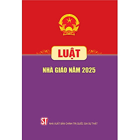 Luật nhà giáo năm 2025
