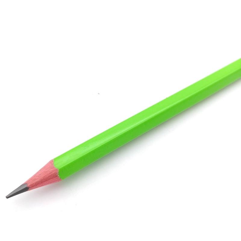 Bút Chì Gỗ 2B Deli Neon EU51400 (Mẫu Màu Giao Ngẫu Nhiên)