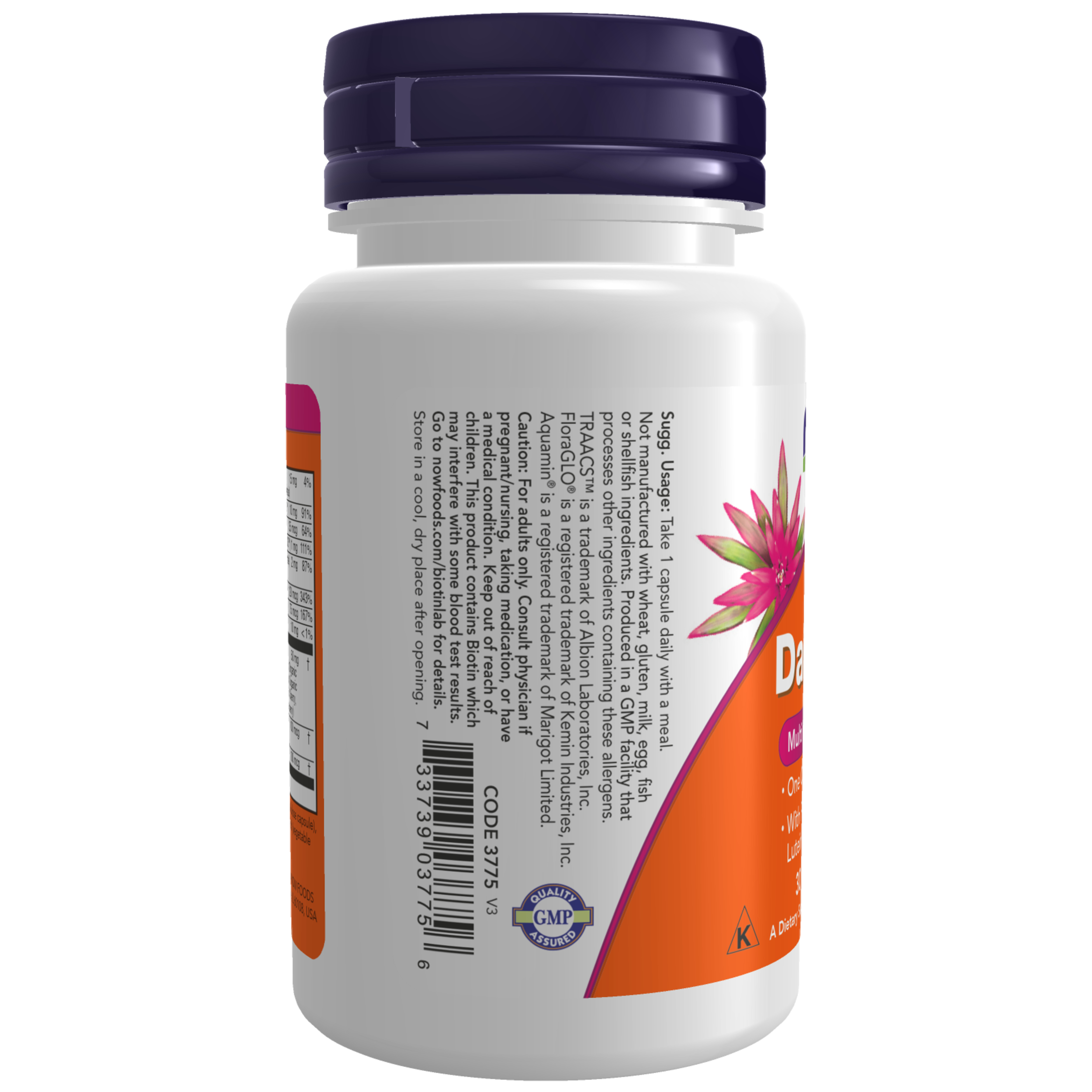 Viên Uống NOW FOODS Daily Vits Bổ Sung Vitamin, Khoáng Chất Cần Thiết Cho Cơ Thể Lọ 30 Viên