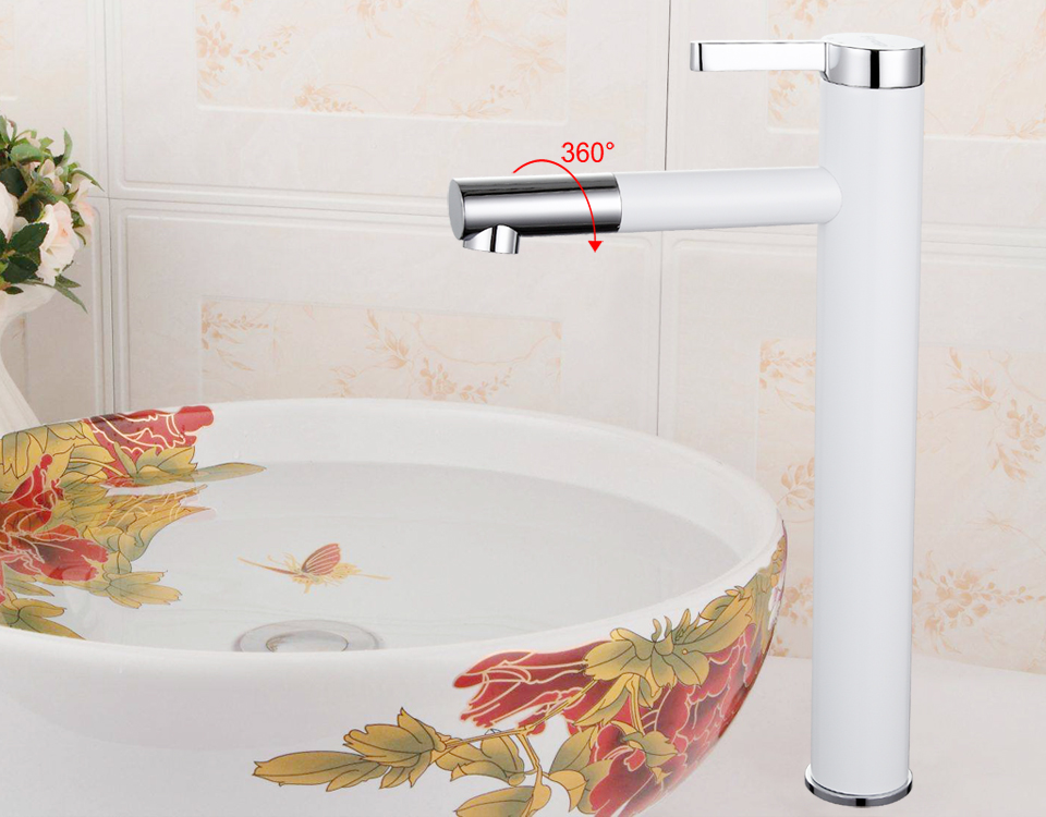 Vòi chậu cao Frap F1052-15 chính hãng Nga nhập khẩu