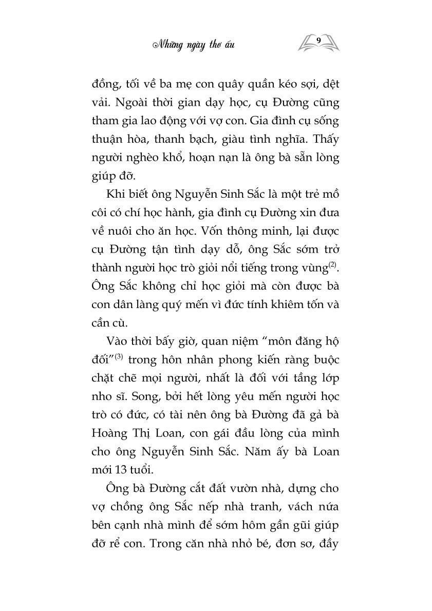 Thời niên thiếu của Bác Hồ (Xuất bản lần thứ hai)