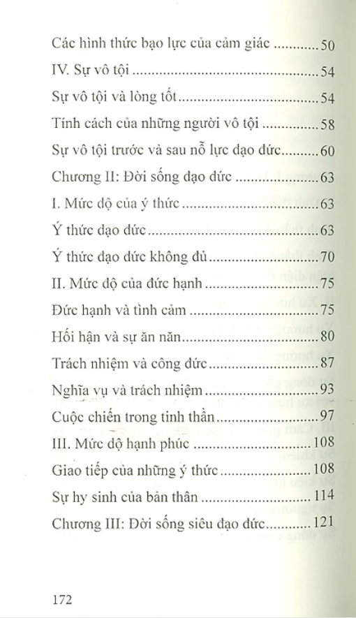 Các Mức Độ Của Đời Sống Đạo Đức