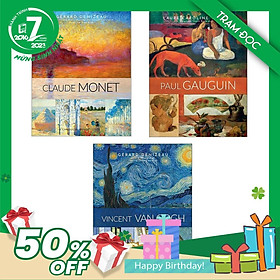 Trạm Đọc Official | Bộ 3 Danh Họa Nối Tiếng Larousse: Vincent Van Gogh + Claude Monet + Paul Gauguin