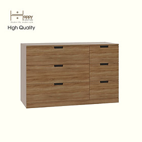[Happy Home Furniture] SCANDINA, Tủ đựng đồ 6 ngăn kéo, 120cm x 47cm x 76cm ( DxRxC), THK_104