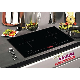 Bếp từ đôi Saiko DIH-4400E made in Malaysia Hàng Chính Hãng