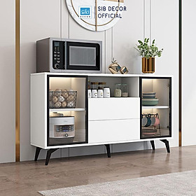 Set Tủ Trưng Bày Đa Năng Để Tivi, Sách, Vang Và Dụng Cụ Nhà Bếp Hiện Đại Thương Hiệu SIB Decor TCK41