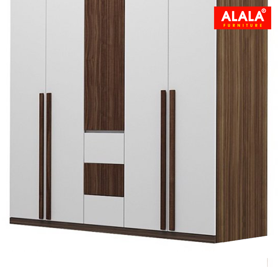Tủ quần áo ALALA267 (1m6x2m) gỗ HMR chống nước - www.ALALA.vn - 0939.622220