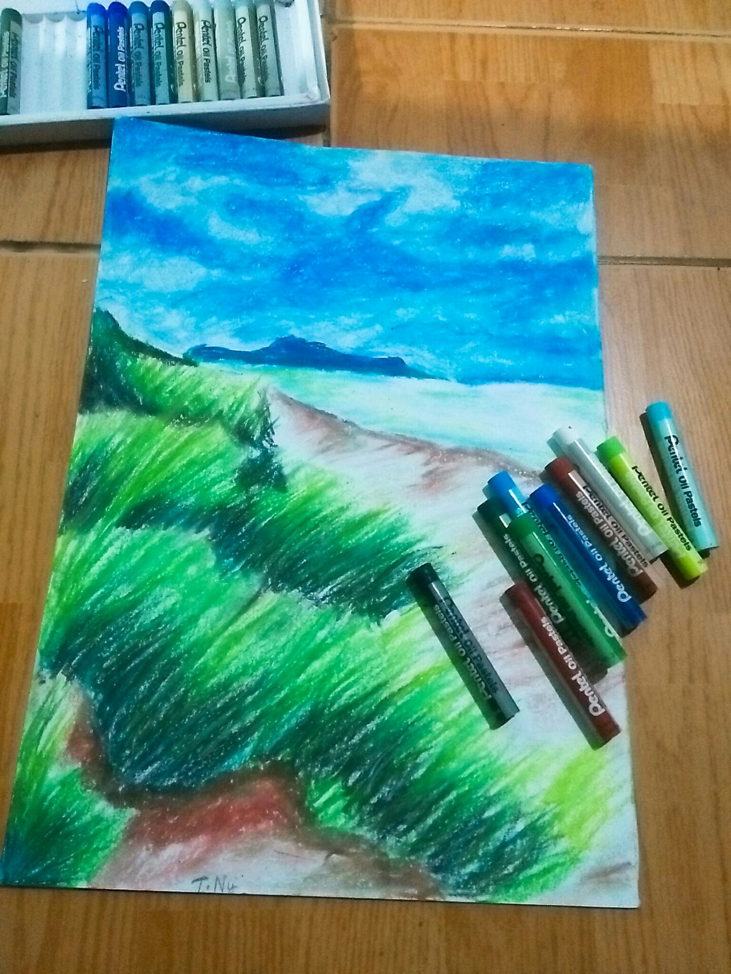 Sáp dầu 36 màu Pentel PHN-36