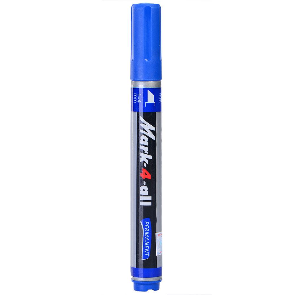 Bút Lông Dầu Mark-4-All Đầu Vuông - Stabilo MK653-BU - Màu Xanh