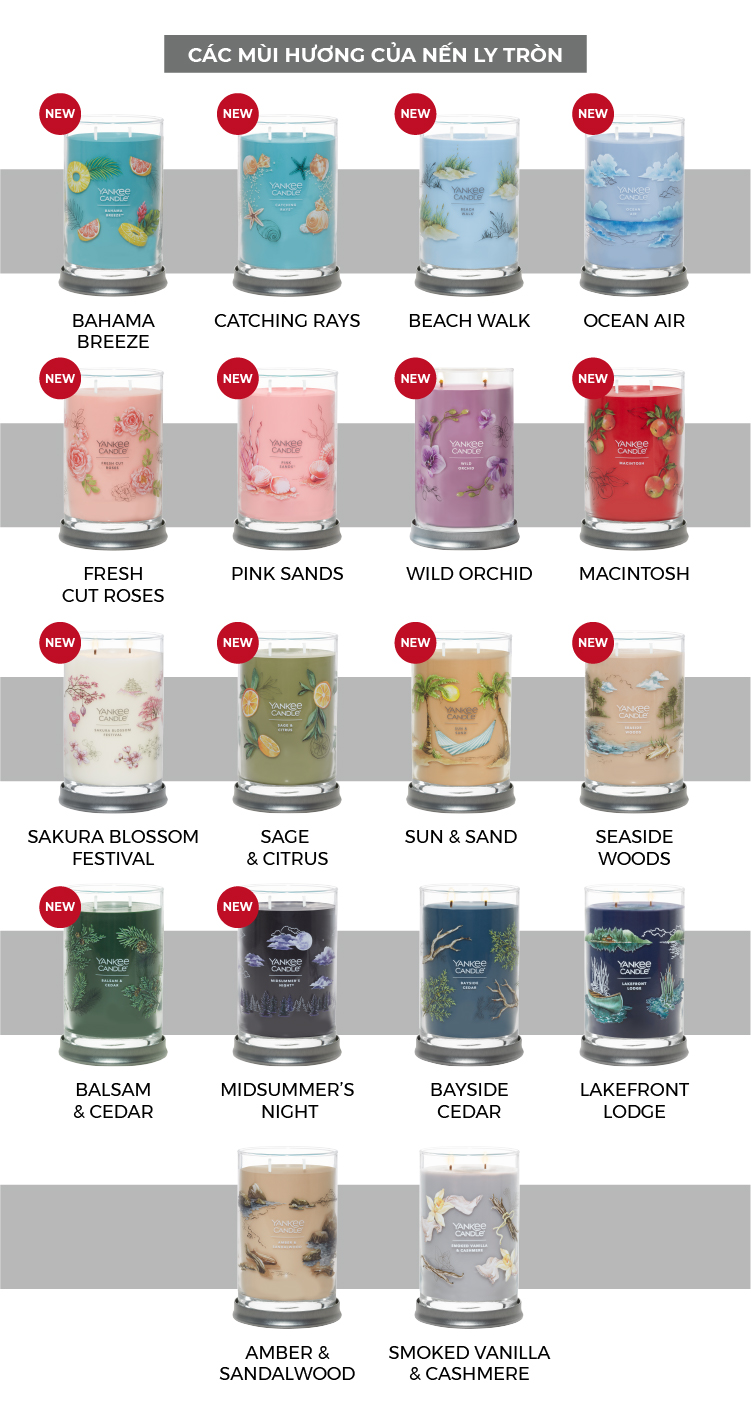 Nến ly tròn sáp đậu nành Yankee Candle size L (567g) - Wild Orchid