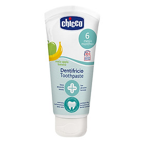 Kem Đánh Răng Hương Chuối - Táo 6M+ Chicco (50ml)