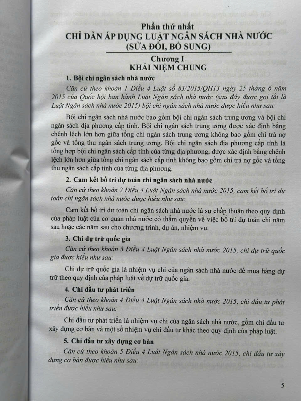 Sách Chỉ Dẫn Áp Dụng Luật Ngân Sách Nhà Nước sửa đổi, bổ sung năm 2025 - V2573T