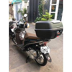 Thùng Givi E43NTL và baga givi lắp cho xe Vision 2015-2022, thùng xe Vision 