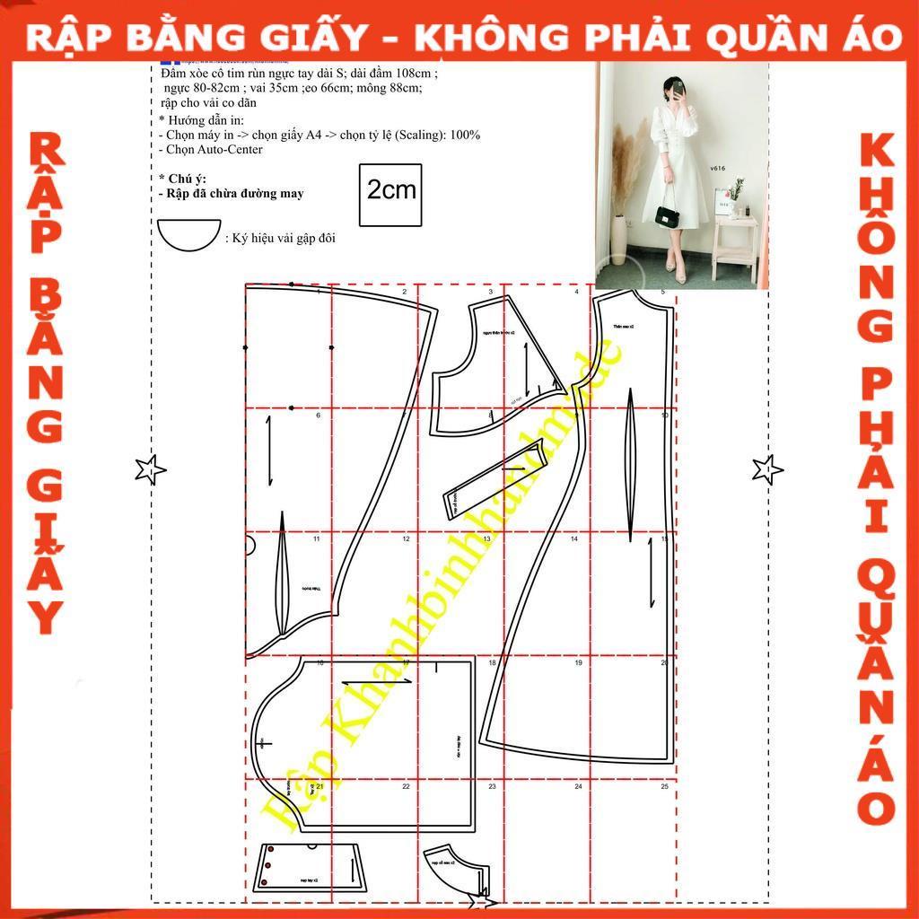 Rập giấy A0 mã 1282 (BẢN VẼ)