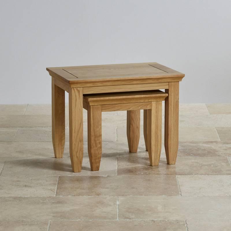 Bộ Bàn Xếp Lồng Classic Gỗ Sồi IBIE LTNCLAO