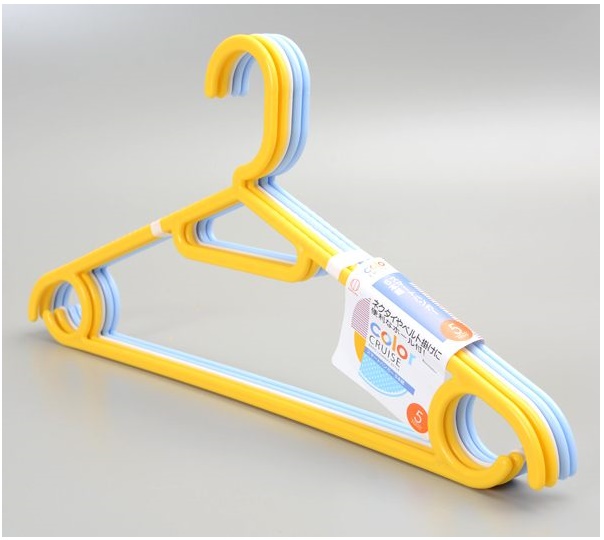 Bộ 05 chiếc móc nhựa treo đa năng Kokubo - Nội địa Nhật Bản - Giao Màu ngẫu nhiên