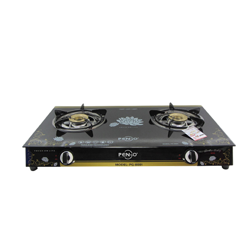 Bếp ga đôi mặt kính Pengo PG 8001A( Hàng chính hãng)