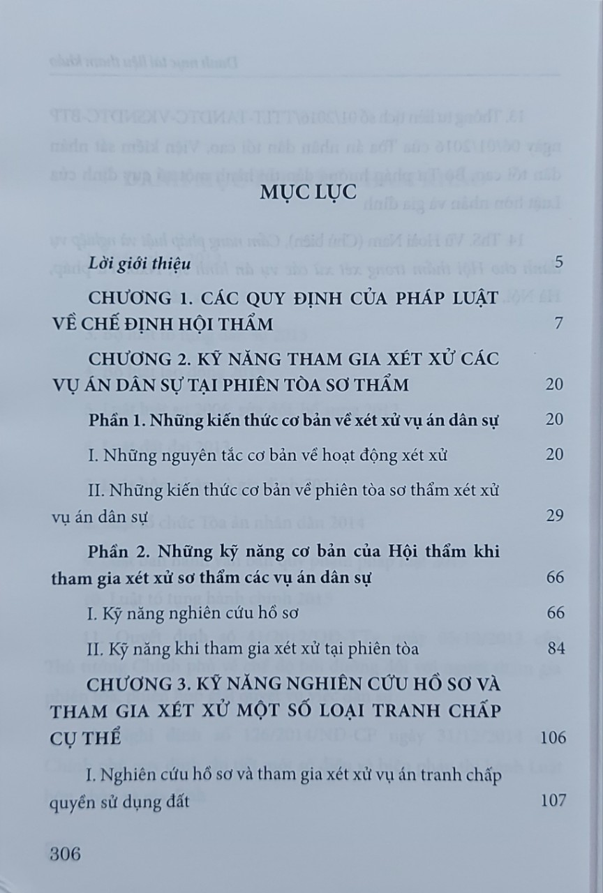 Cẩm Nang Pháp Luật Và Nghiệp Vụ Dành Cho Hội Thẩm Trong Xét Xử Các Vụ Án Dân Sự
