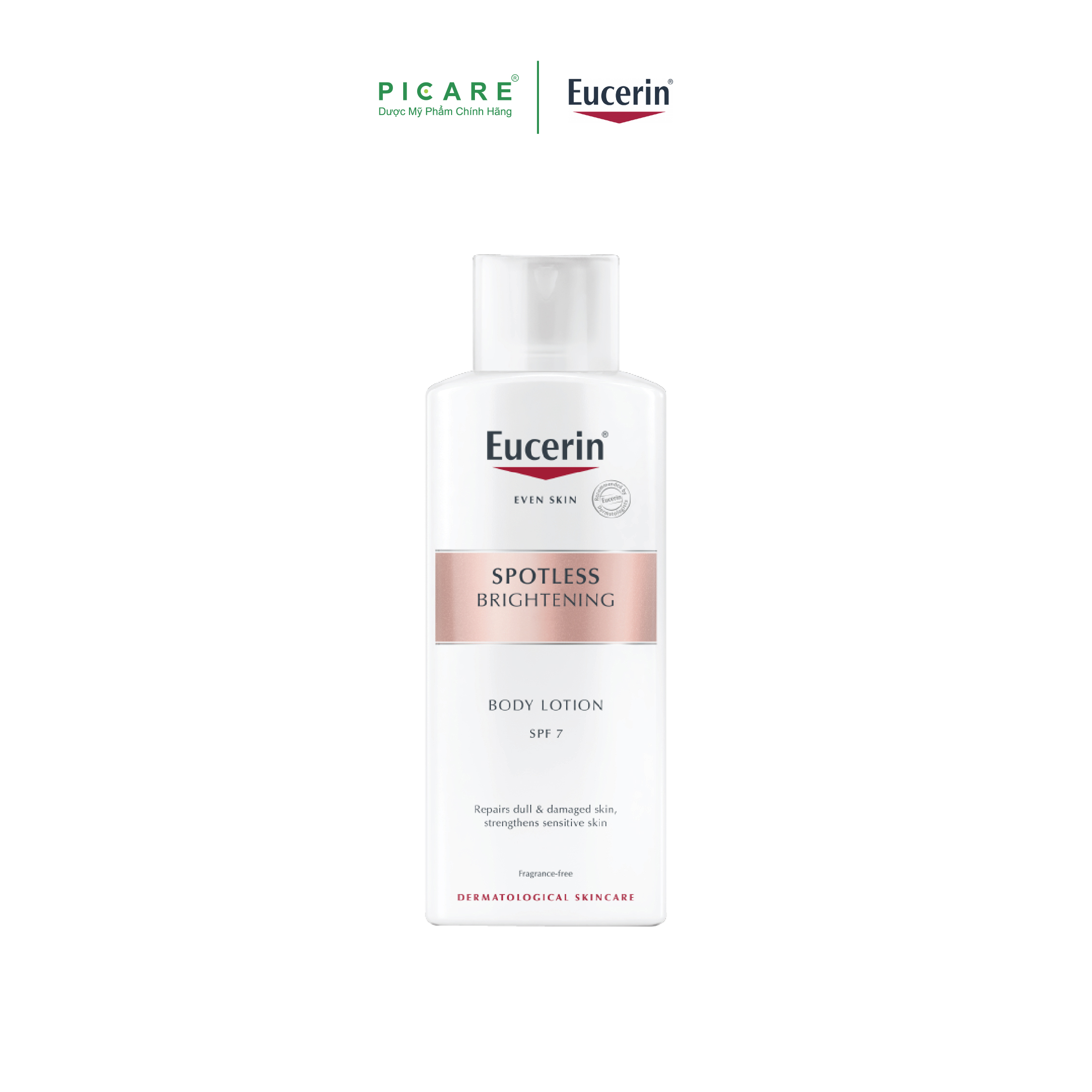 Sữa Dưỡng Thể Làm Sáng Da Chống Lão Hóa Eucerin White Therapy Ultra White+ SPOTLESS Body Lotion SPF 7 (250ml)