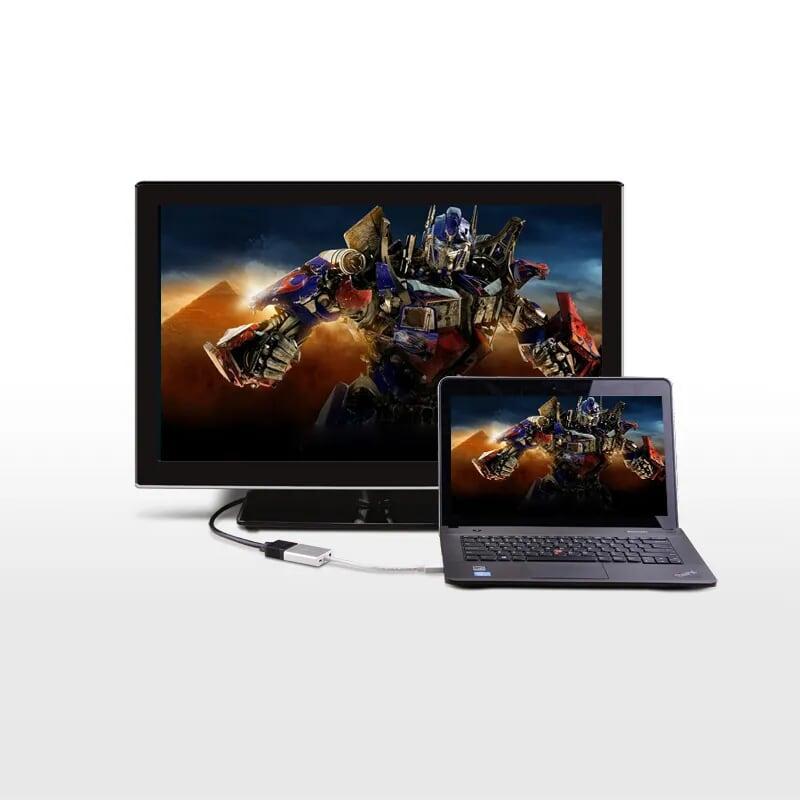 Ugreen UG40212MM102TK Màu Trắng Bộ chuyển HDMI sang VGA vỏ nhôm - HÀNG CHÍNH HÃNG