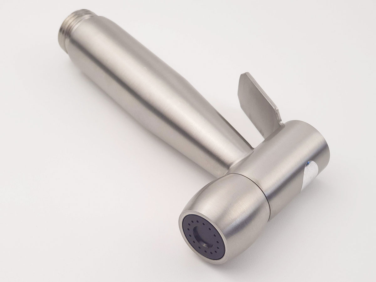 Tay xịt vệ sinh INOX SUS 304, tăng áp cao Eurolife EL-H-X05 (Trắng vàng)