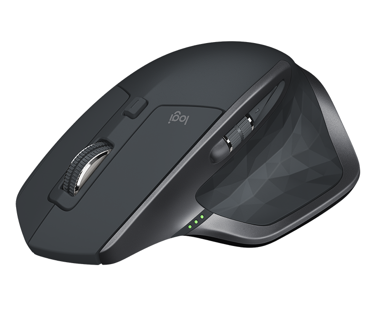 Chuột không dây Bluetooth Logitech MX Master 2s - form to, dùng mọi bề mặt, con lăn Hyperfast, sạc nhanh USB-A, phù hợp Mac/ Laptop - Hàng chính hãng