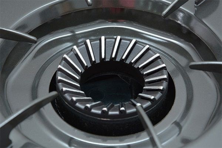 Bếp Ga Dương Đôi Rinnai RV-615Slim(G) - Xám- Hàng Chính hãng