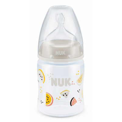 Bình Sữa Nhựa PP 150ml Núm Ti Silicone S1 Nuk NU66132 (Size M) - Màu Ngẫu Nhiên