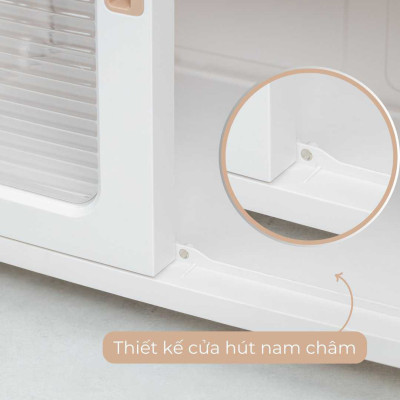 TỦ GẤP SIZE L - TỦ ĐỰNG QUẦN ÁO ĐA NĂNG CAO CẤP