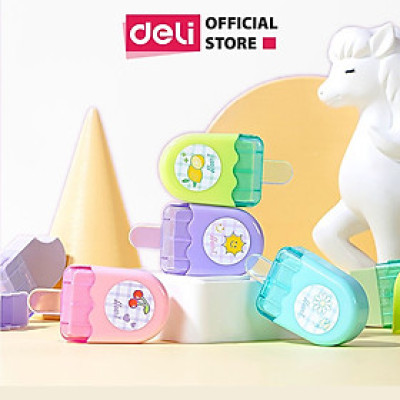 Gôm Tẩy Màu Deli Hình Que Kem - 1 Chiếc - 71122