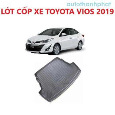 Vios, LÓT CỐP NHỰA XE VIOS 2014-2019 HÀNG DÀY ĐẸP cao cấp