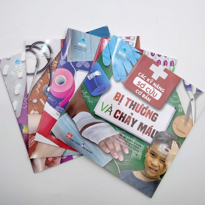 Bộ Sách Các Kỹ Năng Sơ Cứu Cơ Bản (Bộ 4 Cuốn)