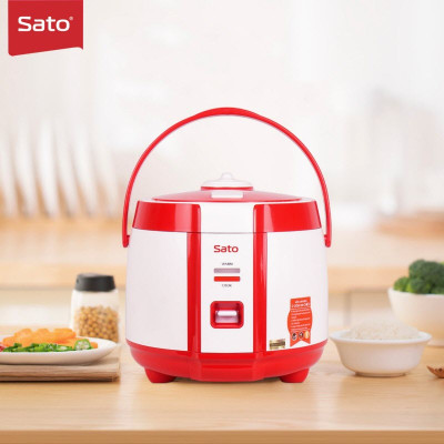 Nồi Cơm Điện SATO 18F041 1.8L - Thiết kế sang trọng hiện đại, màu sắc tinh tế - Miễn phí vận chuyển toàn quốc - Hàng chính hãng