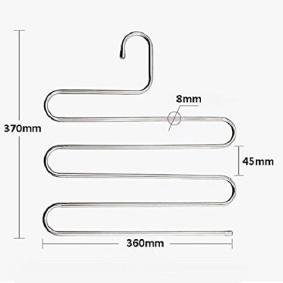 Combo 3 móc 5 tầng Nhà của Mẹ chuyên dùng treo quần và khăn, chất liệu sắt sơn chống gỉ- màu sắc giao ngẫu nhiên