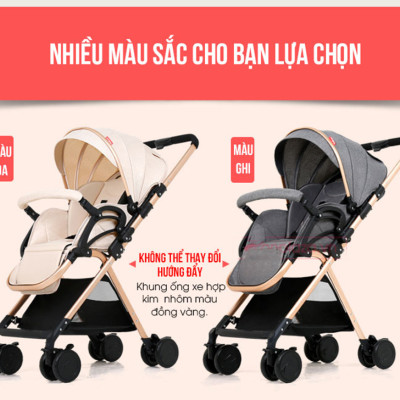Xe đẩy cho bé, Xe Đẩy Em Bé Cao Cấp 2 Chiều 3 Tư Thế Belecoo gấp gọn và tiện lợi, khung nhôm siêu nhẹ, trọng lượng xe 6.5 kg - TẶNG KÈM ĐÀN XYLOPHONE 8 THANH CHO BÉ