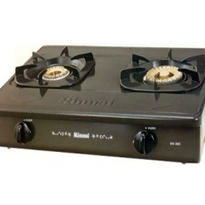 Bếp Ga Đôi Rinnai RV-365(G)N + Tặng kèm 1 bộ van và dây gas - Hàng Chính Hãng