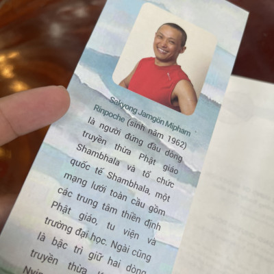 THIỀN TRONG CHUYỂN ĐỘNG - Sakyong Mipham- Lâm Đức Duy dịch – 1980 Books  – Thanh Niên