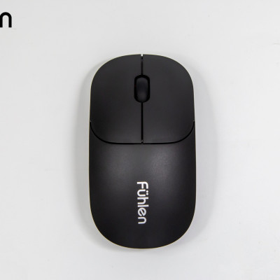 Chuột không dây Fuhlen M07s Wireless, Công thái học, Tặng kèm pin- Hàng chính hãng