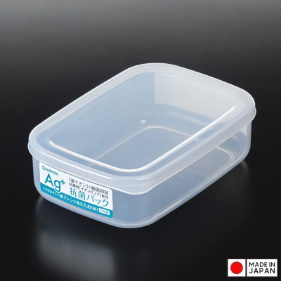 Hộp đựng thực phẩm kháng khuẩn Ag+ 600ml - Hàng nội địa Nhật Bản nhập khẩu chính hãng